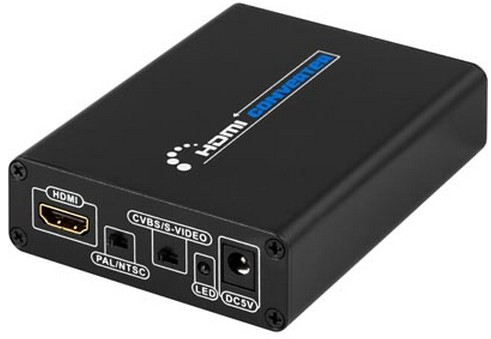 Signaalinmuunnin, HDMI v1.3 &gt;komposiittivideo,S-Video&amp;&auml;&auml;ni, PAL&amp;NTSC