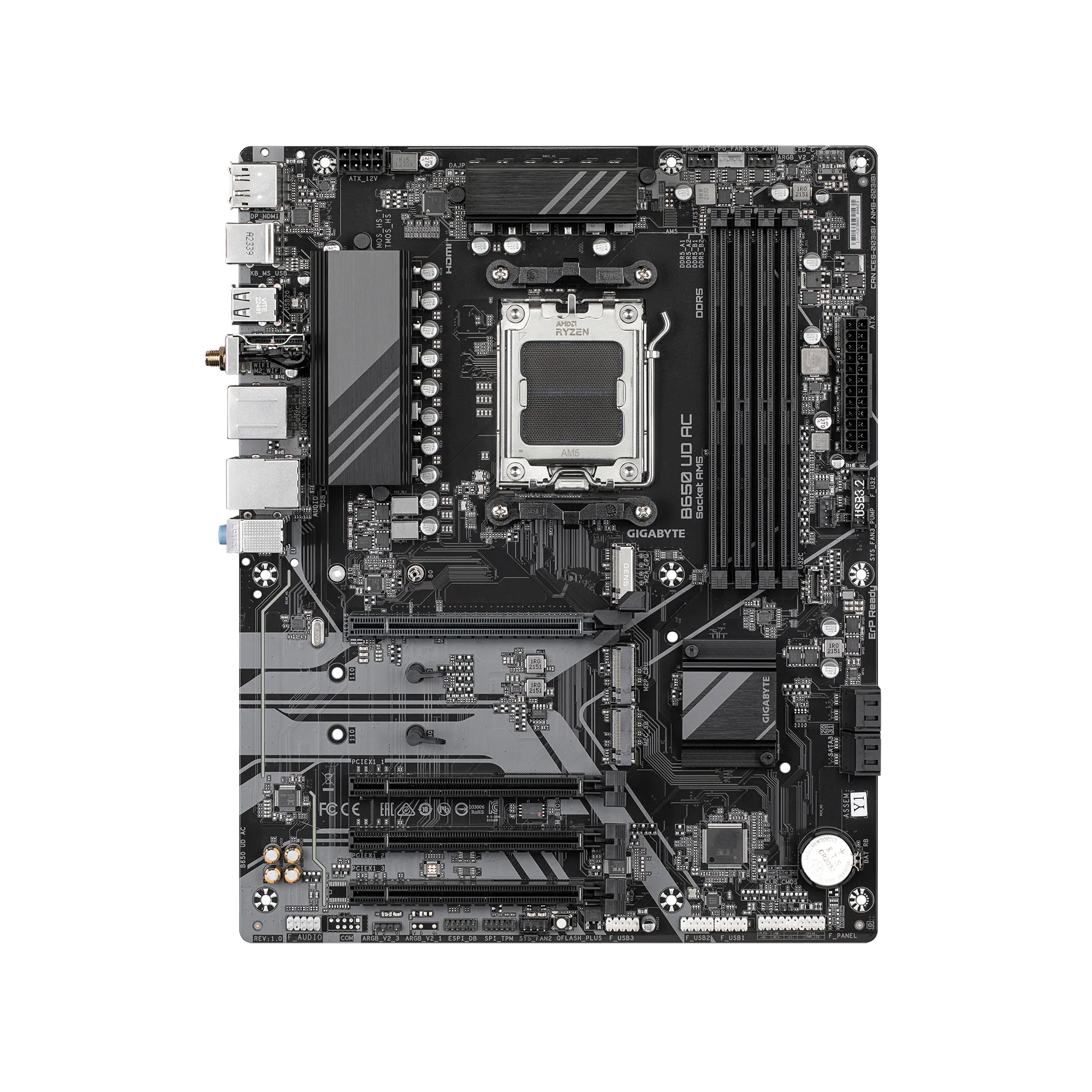 Gigabyte B650 UD AC AM5 ATX -emolevy