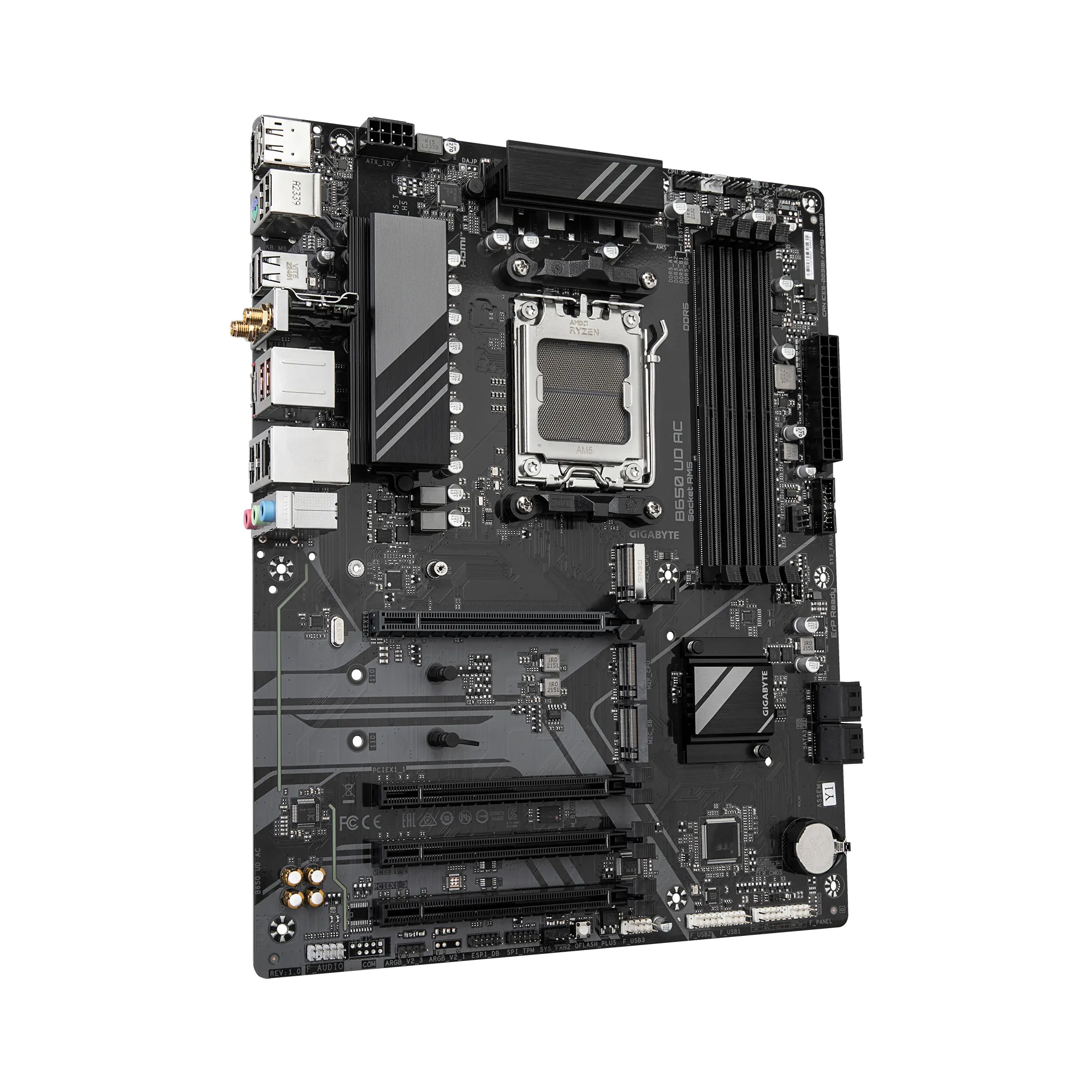 Gigabyte B650 UD AC AM5 ATX -emolevy