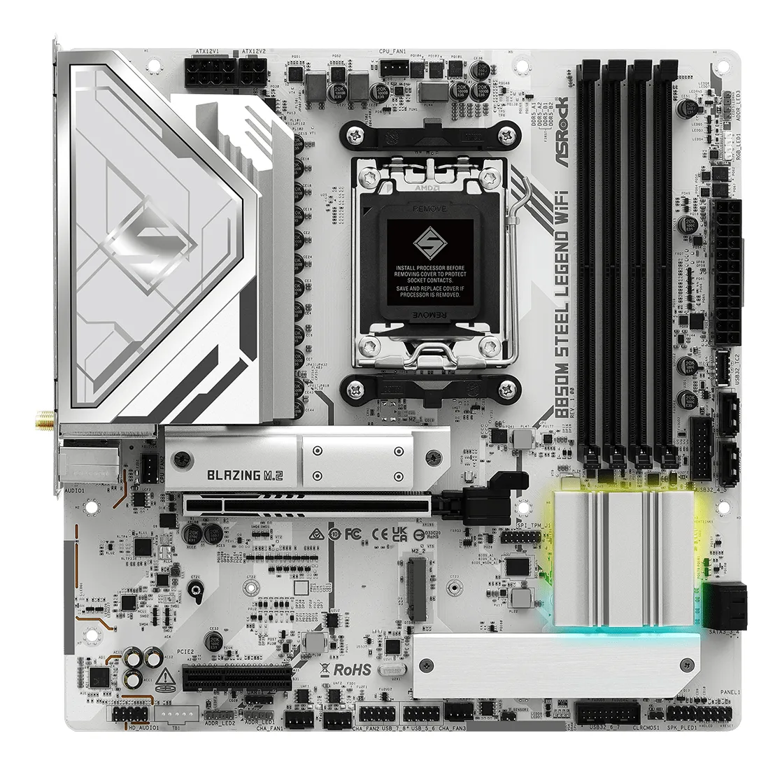 ASROCK B850M Steel Legend WiFi AM5 DDR5 mATX - motherboard