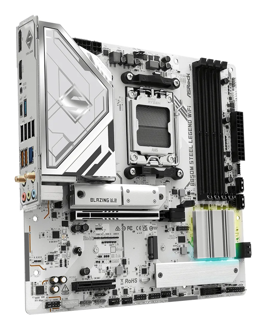 ASROCK B850M Steel Legend WiFi AM5 DDR5 mATX - motherboard
