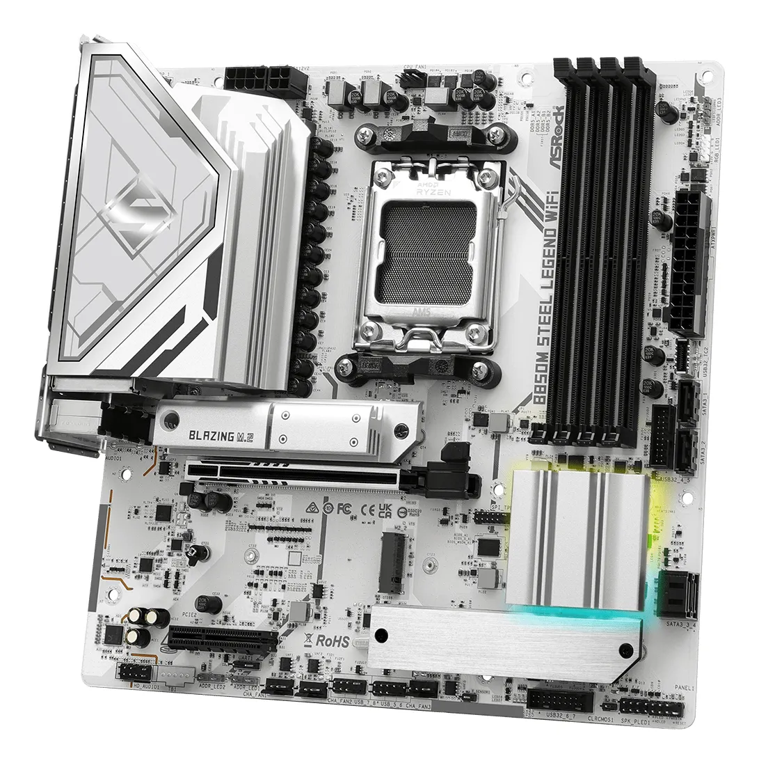 ASROCK B850M Steel Legend WiFi AM5 DDR5 mATX - motherboard