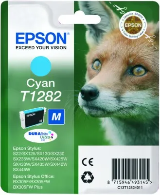 Epson 1282 ink cartridge, 3.5 ml, Cyan
