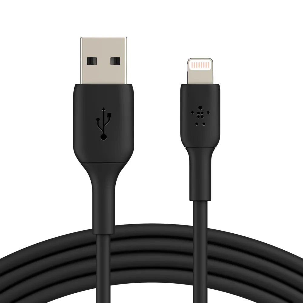 Belkin Boost Charge USB-A - Lightning - kabel, 1 m, Svart