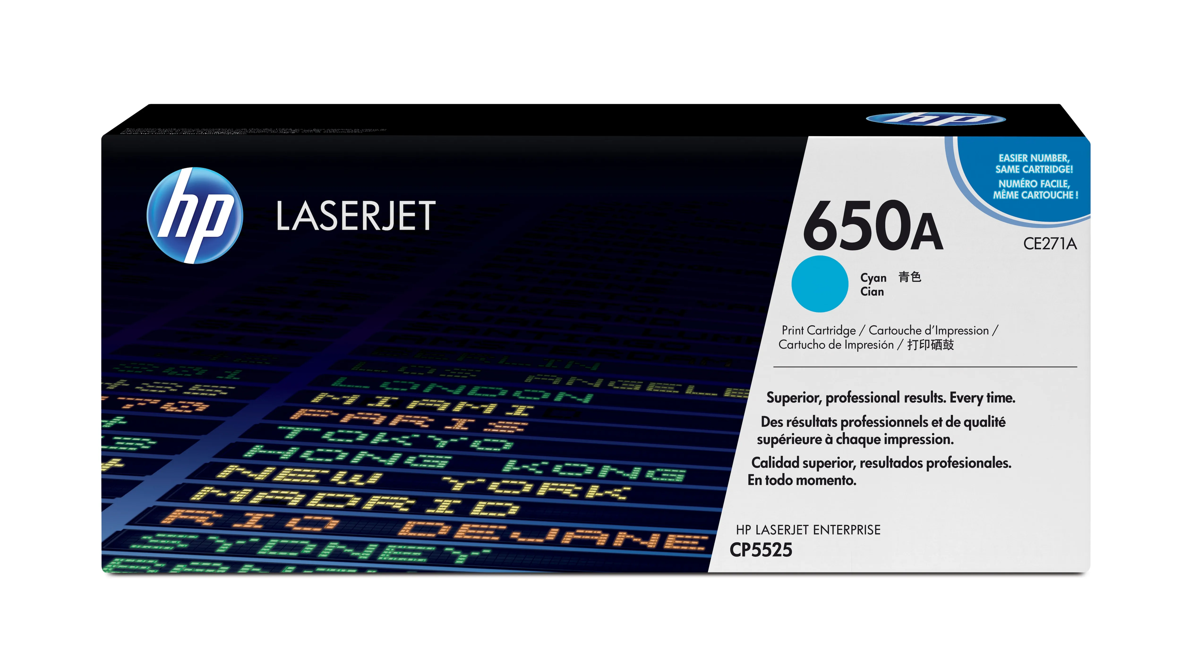 HP Toner CE271A cyan HV CLJ CP5525n 5525dn 5525xh