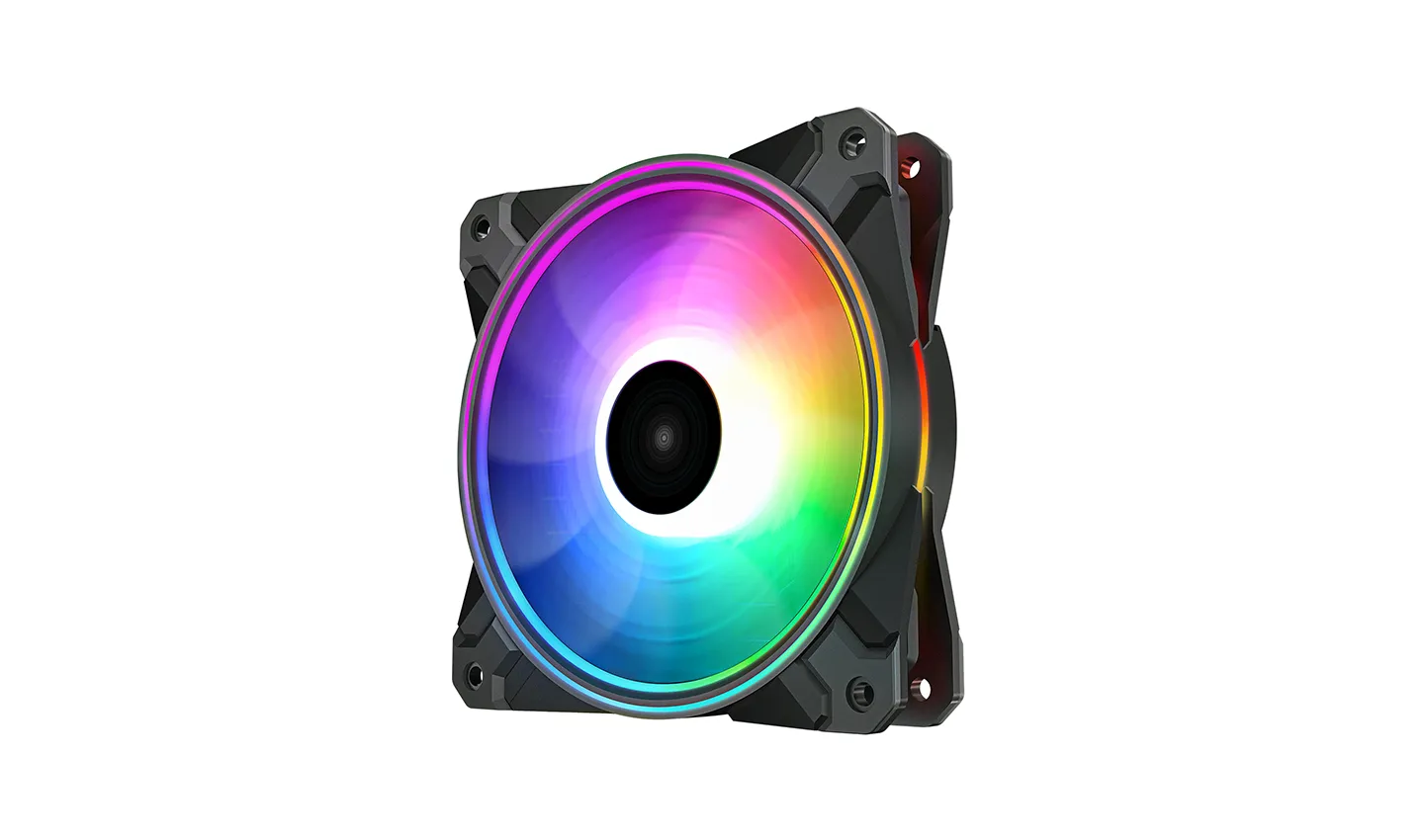 DeepCool CF120 Plus, PWM, 120mm - case fan, black, 3pcs