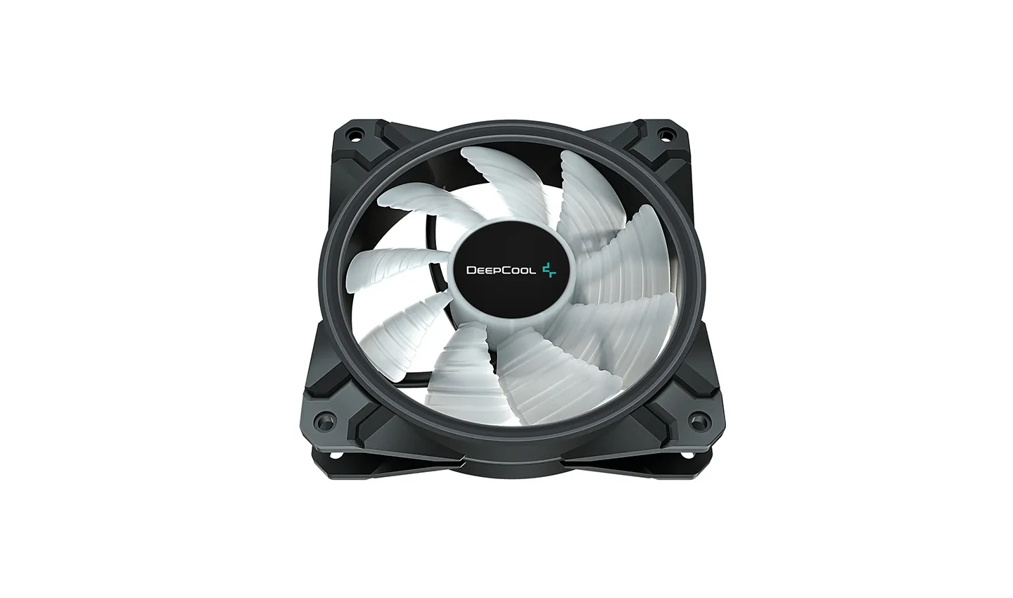 DeepCool CF120 Plus, PWM, 120mm - case fan, black, 3pcs