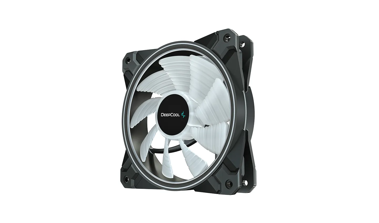 DeepCool CF120 Plus, PWM, 120mm - case fan, black, 3pcs