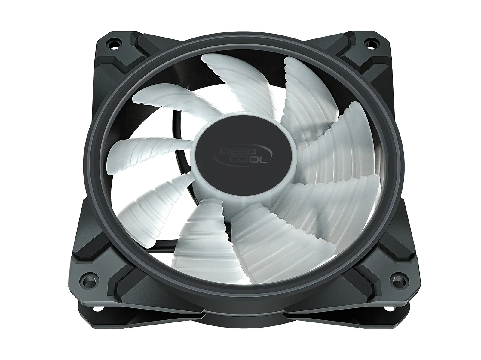 DeepCool CF120 Plus, PWM, 120mm - case fan, black, 3pcs