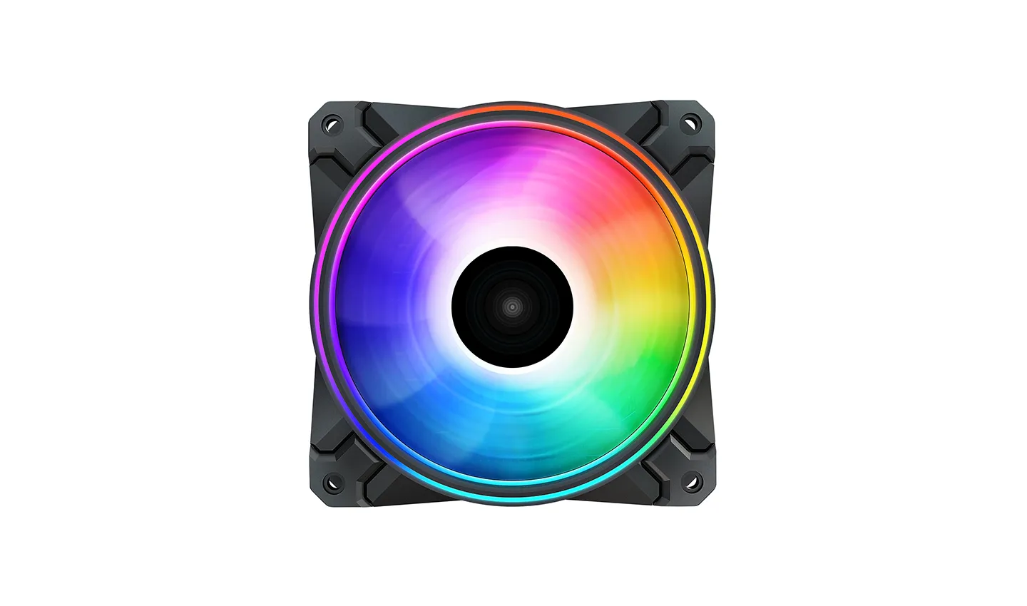 DeepCool CF120 Plus, PWM, 120mm - case fan, black, 3pcs