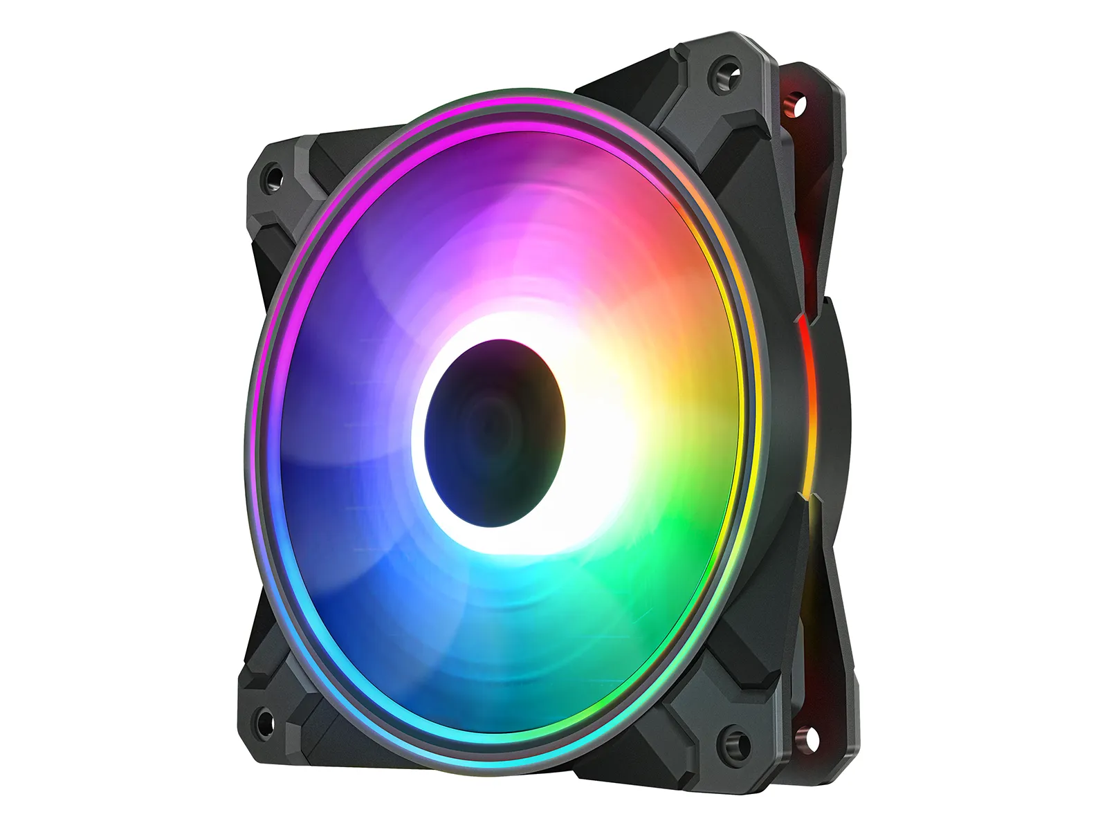 DeepCool CF120 Plus, PWM, 120mm - case fan, black, 3pcs