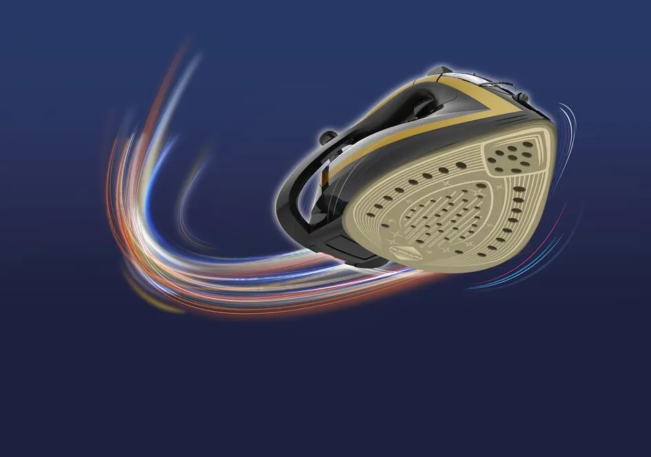 Tefal Steam iron FV 5696 - iron, black/gold, 3000 W