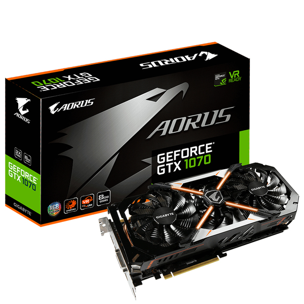 GIGABYTE GeForce GTX 1070 8GB - Graphics card