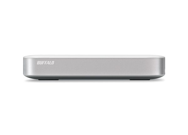 Buffalo MiniStation 1 Tt -ulkoinen kovalevy, Hopea/Valkoinen
