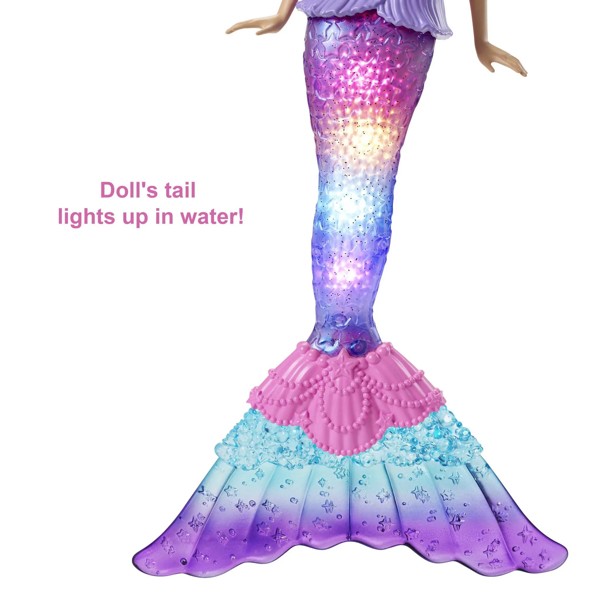 Barbie Magic Light Mermaid Malibu Doll - HDJ36