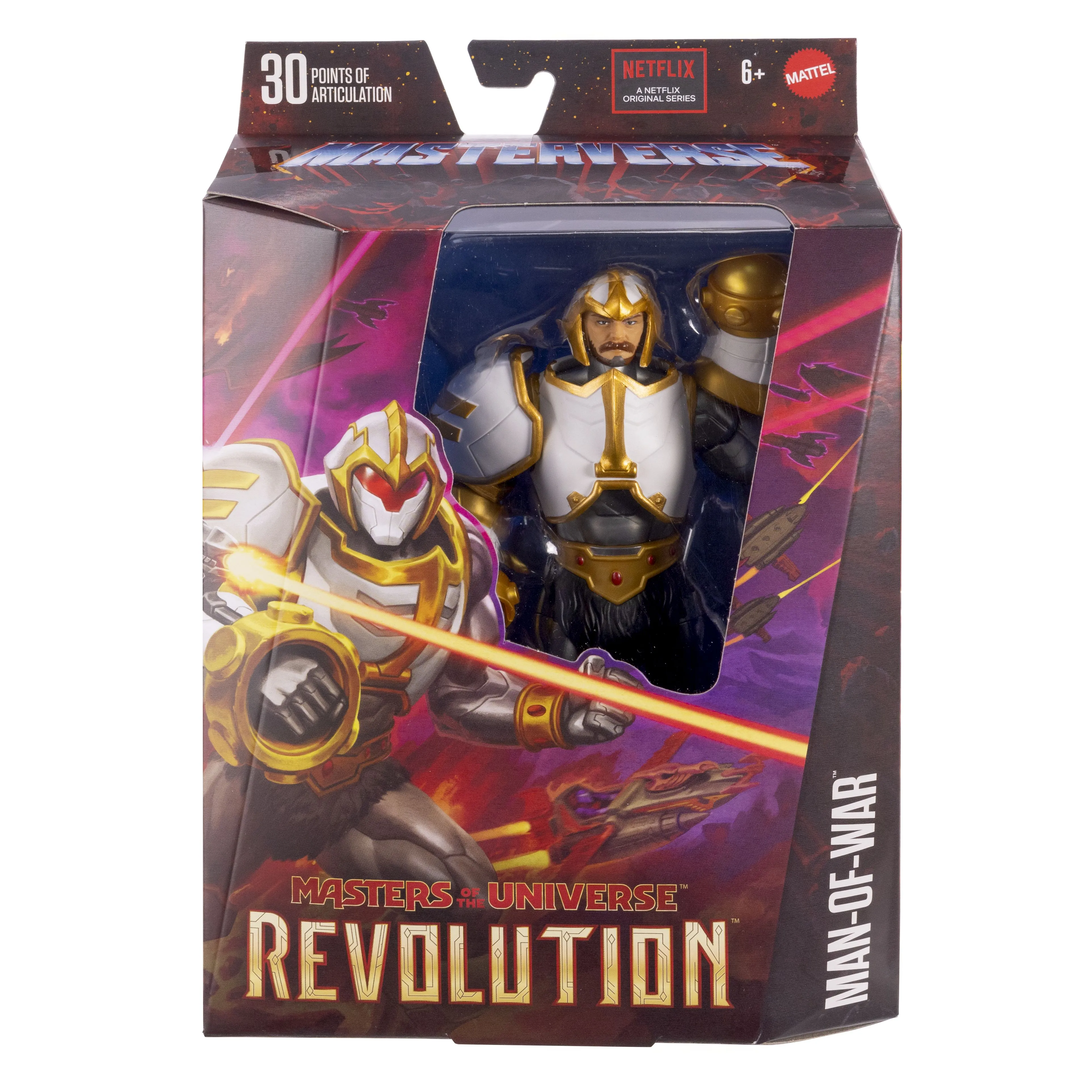 Mattel Masters of the Universe Masterverse Revolution Man-Of-War Duncan