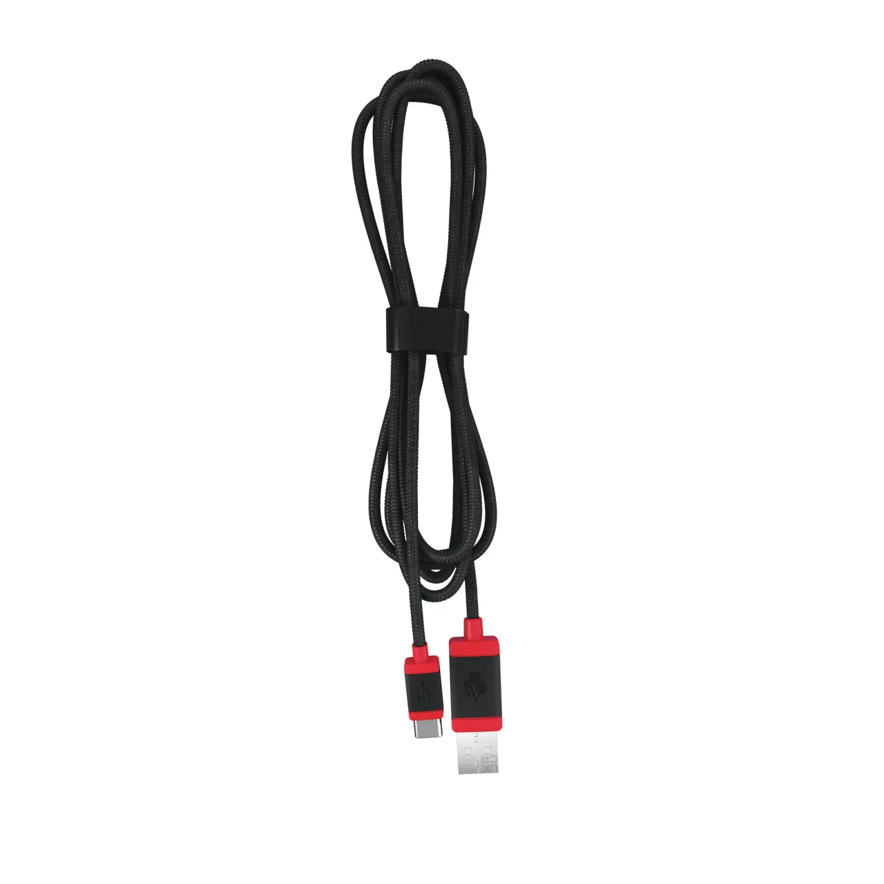 CABLE 1.5 BRAIDED BLACK USB 2.0 - USB A USB C