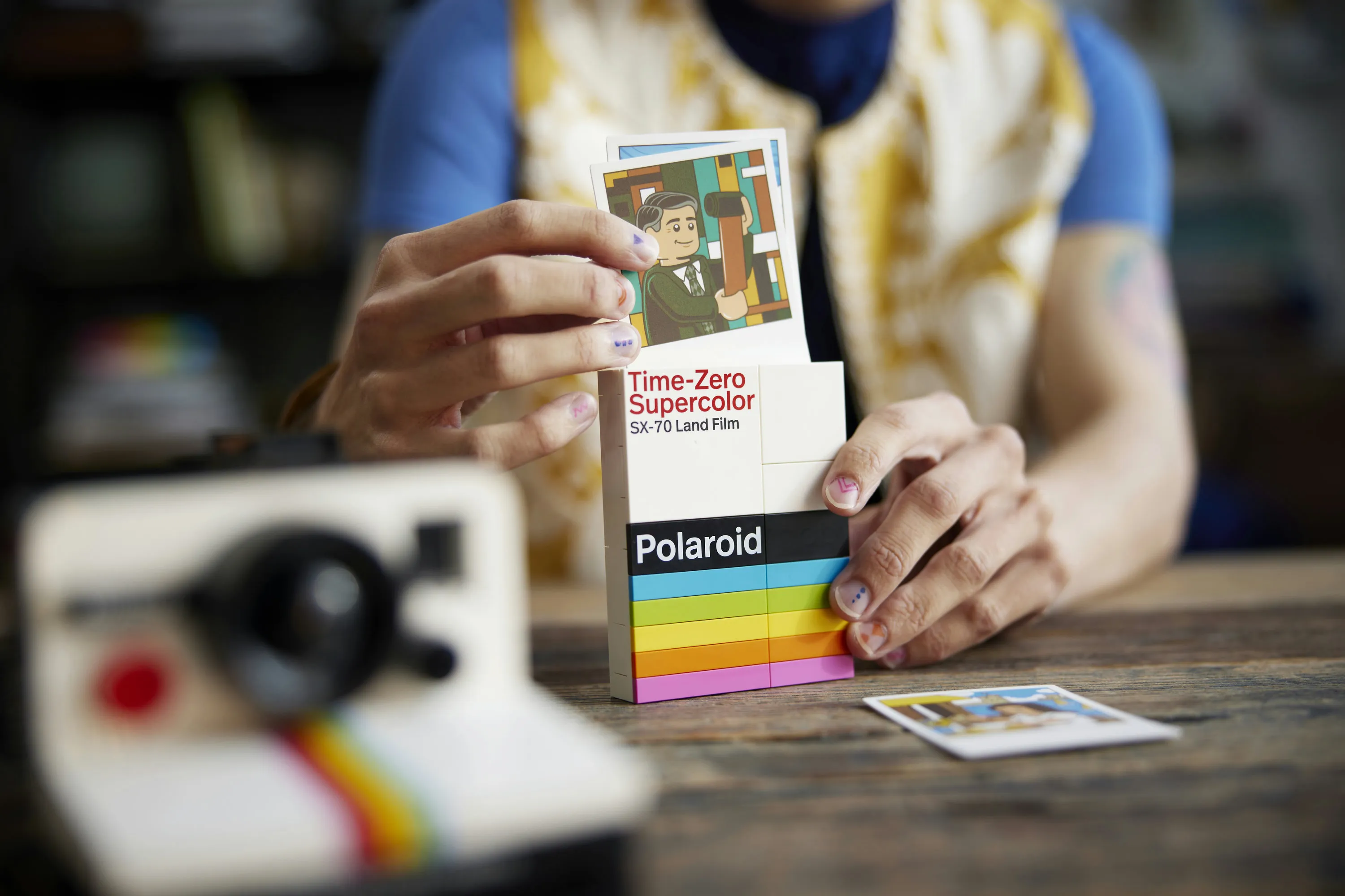 LEGO Ideas Polaroid OneStep SX-70 Camera 21345