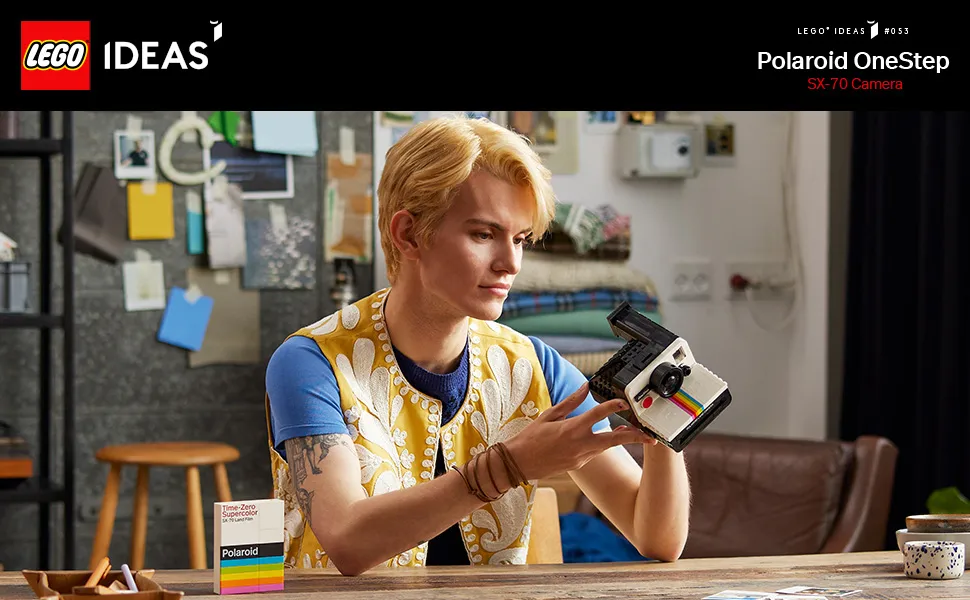 LEGO Ideas Polaroid OneStep SX-70 Camera 21345