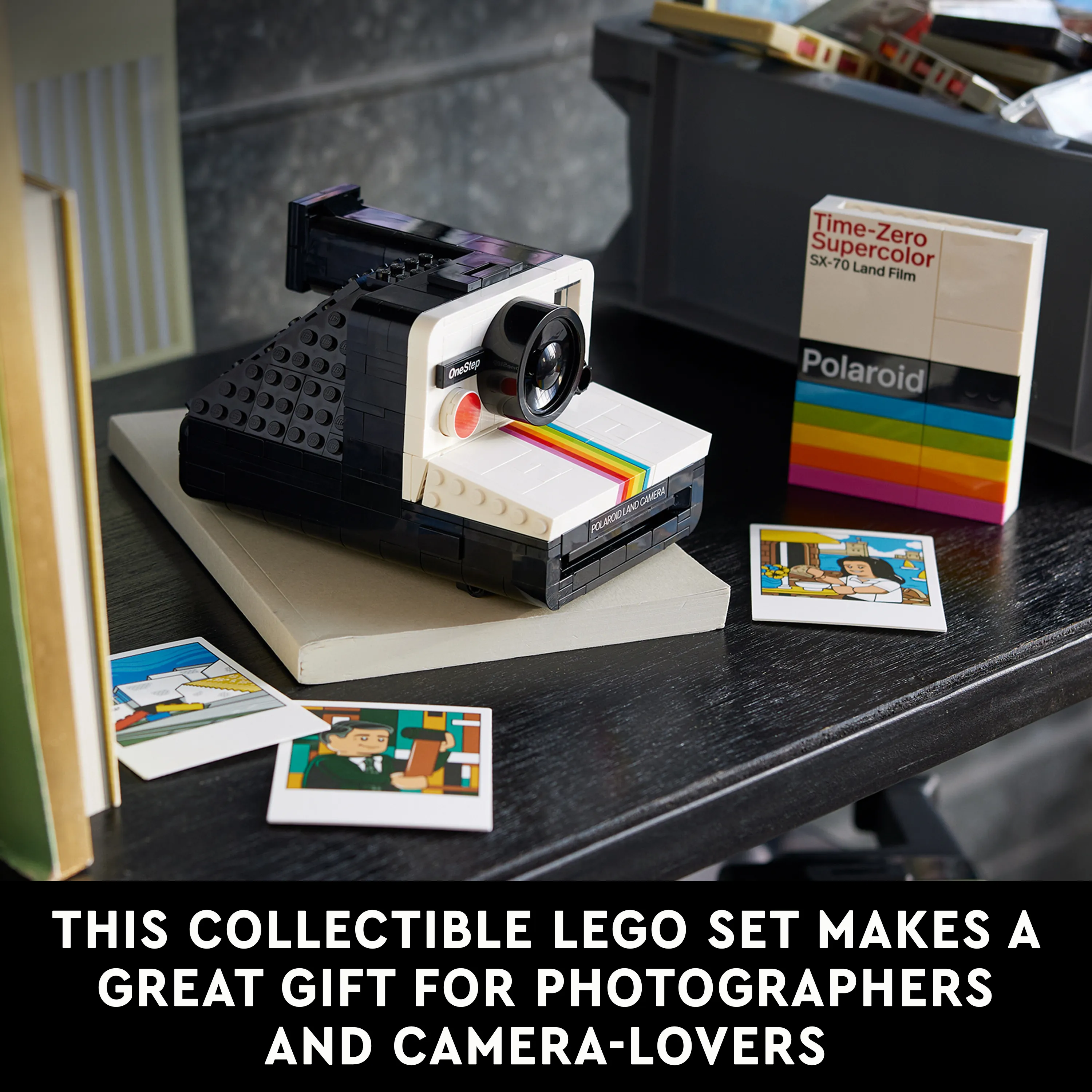 LEGO Ideas Polaroid OneStep SX-70 Camera 21345