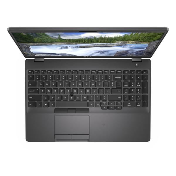 Dell 15.6" Latitude 5500, 16 Gt RAM, 512 Gt SSD, Win 10 Pro -kannettava, Musta