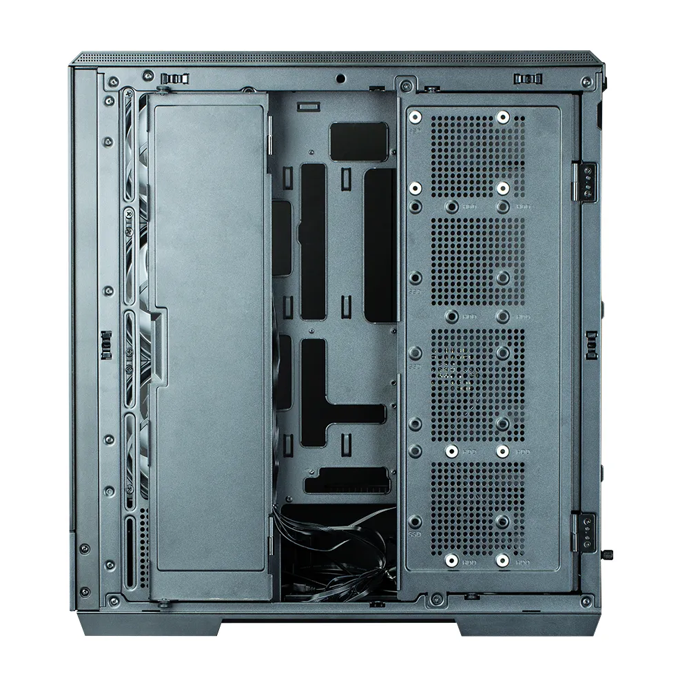 Zalman P50 DS Black ATX Mid-Tower Case with Panoramic View