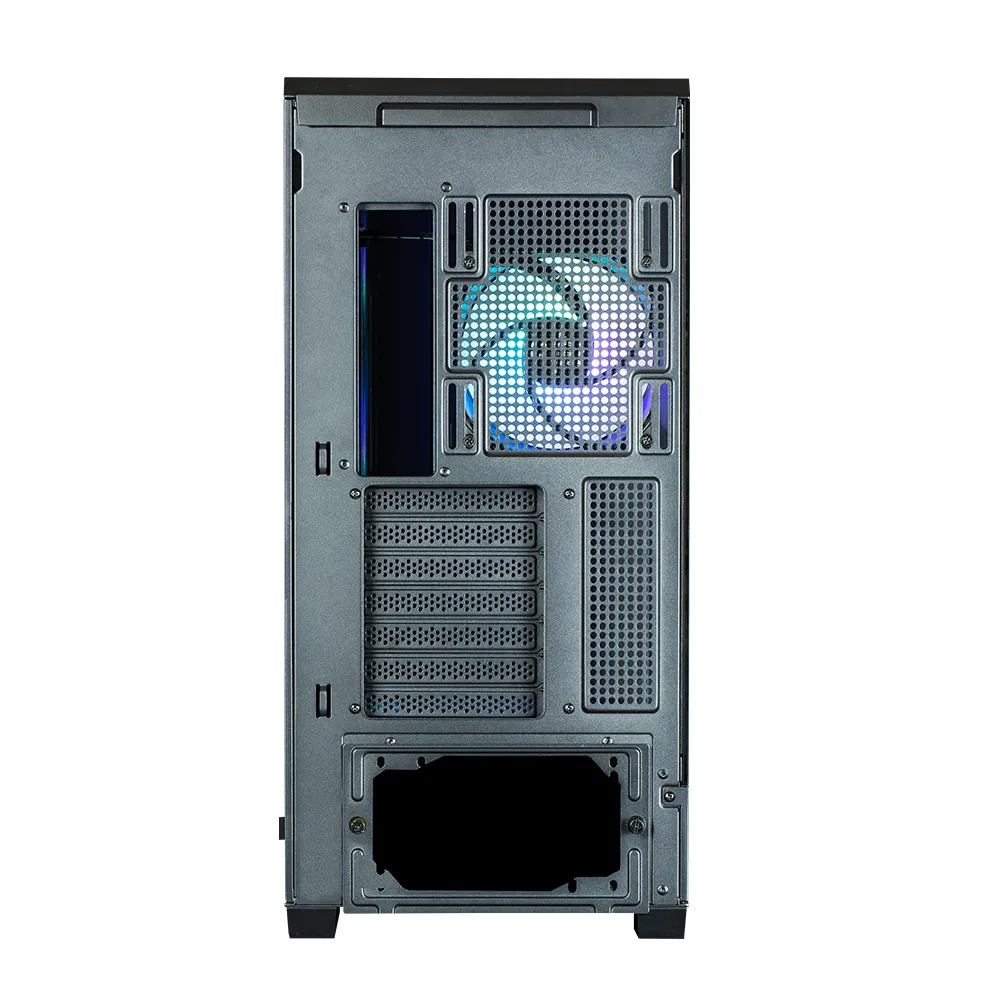 Zalman P50 DS Black ATX Mid-Tower Case with Panoramic View