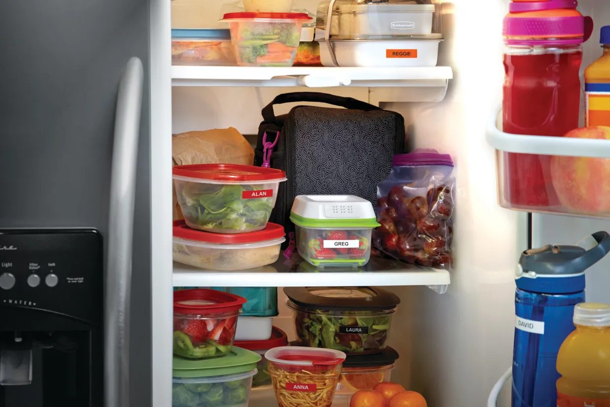 Tape D1 12mmx5,5m perm polyest bl/whi