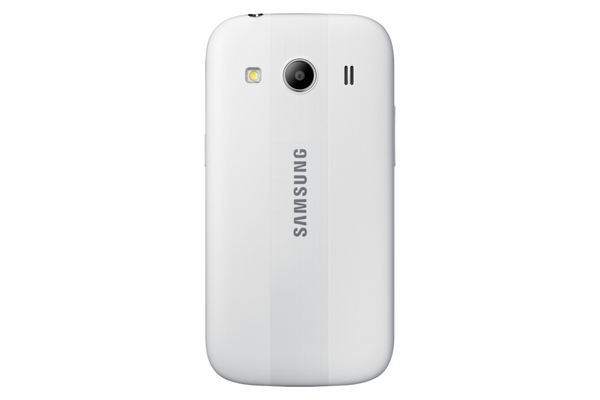 Samsung GALAXY Ace 4 - SM-G357FZ - 4G - microSDXC paikka - 4.3&quot; - 800 x 480 pikseli&auml; - Super AMOLED - 5 megapikseli&auml; ( 1.3Mpix front camera ) - Android - valkoi