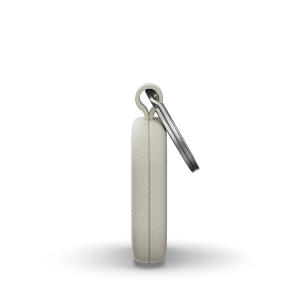 Satechi Find My Vegan-Leather Keychain - traker, Sand