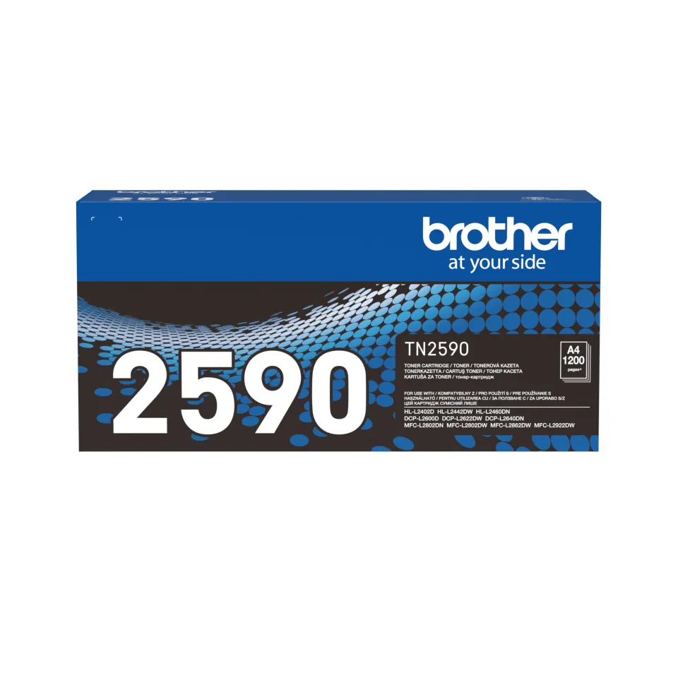 Brother TN-2590-laservärikasetti, musta Brother TN-2590-laservärikasetti, musta