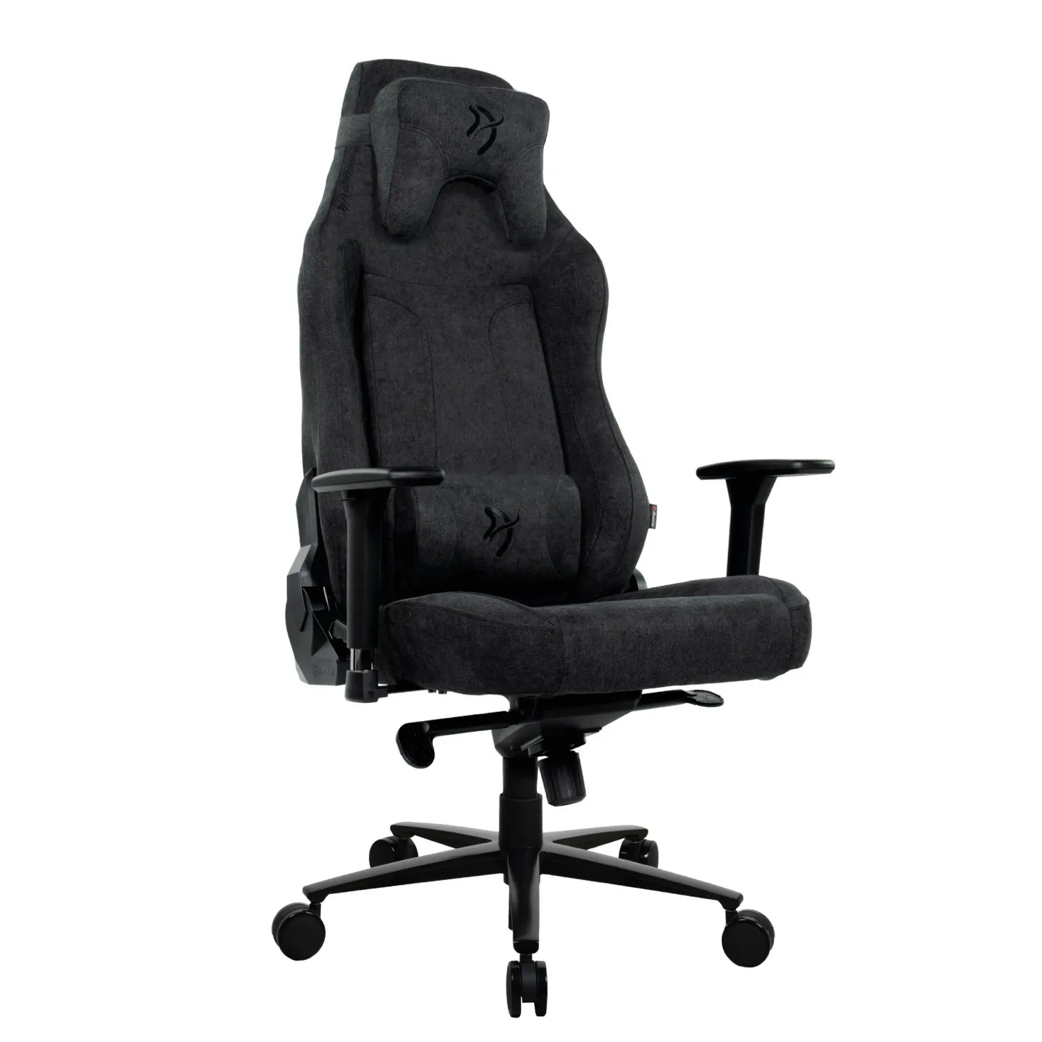 Arozzi Vernazza XL Soft Fabric -pelituoli - Musta