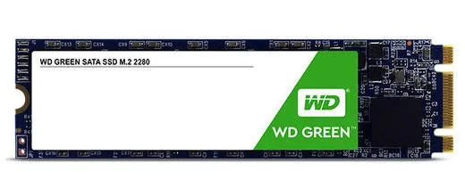 WD Green 240 Gt, SATA III, M.2 -SSD-levy