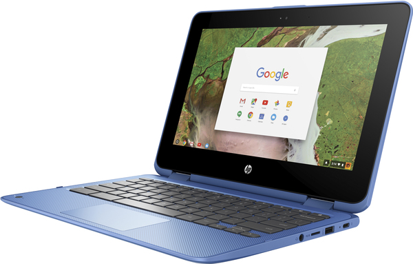 HP 11.6" ChromeBook 11 G1, 32GB, Chrome OS - Notebook, Blue
