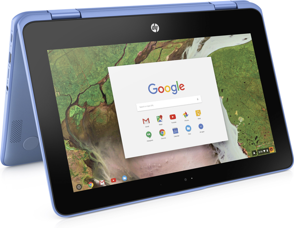 HP 11.6" ChromeBook 11 G1, 32GB, Chrome OS - Notebook, Blue
