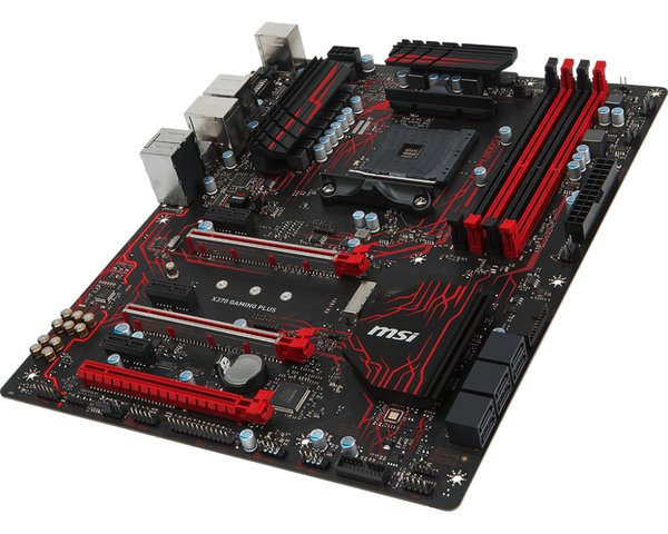 MSI X370 GAMING PLUS, ATX motherboard