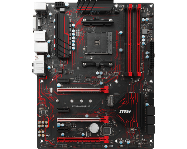 MSI X370 GAMING PLUS, ATX motherboard