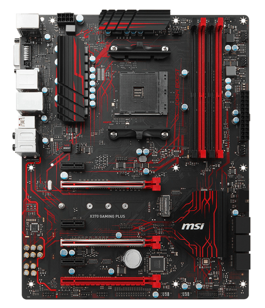 MSI X370 GAMING PLUS, ATX motherboard