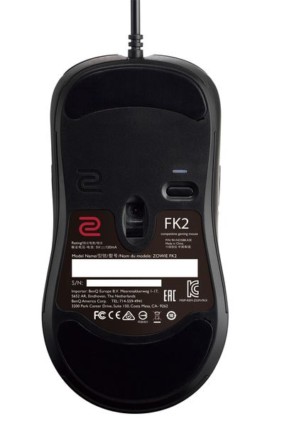 ZOWIE by BenQ FK2 - gaming mus, Svart