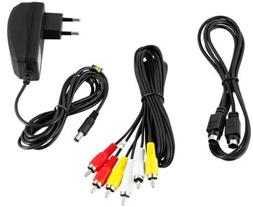 DELTACO PRIME signalomvandlare, HDMI 19-pin ho till 3xRCA+S-VHS, svart