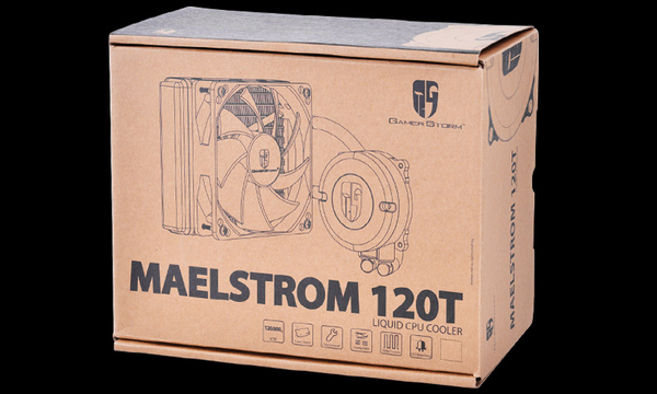Deepcool Maelstrom 120T Red - AiO CPU vattenkylare