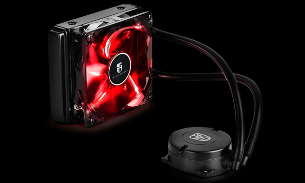 Deepcool Maelstrom 120T Red - AiO CPU vattenkylare
