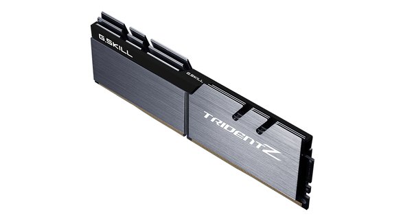 G.SKILL Trident Z 64GB (4 x 16GB) DDR4 3200 MHz, CL16 Memory, Grey/Black (XMP)