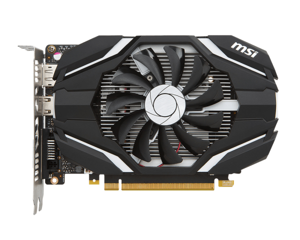 MSI GeForce GTX 1050 Ti OC 4 GB - Grafikkort