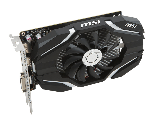 MSI GeForce GTX 1050 Ti OC 4 GB - Grafikkort