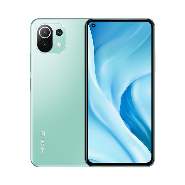 Xiaomi Mi 11 Lite 5G 128 Gt/6 Gt -Android-puhelin, Vihre&auml;