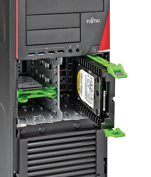 FUJITSU 4X 3.5&quot; EASY RAIL KIT FOR M740/R940