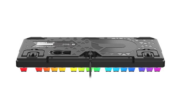 SilentiumPC Gear GK630K Tournament Kailh Red RGB Pudding - speltangentbord