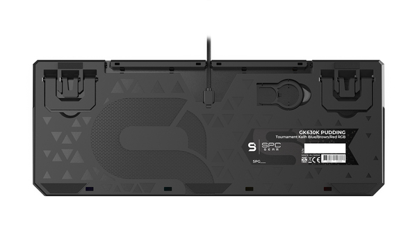 SilentiumPC Gear GK630K Tournament Kailh Red RGB Pudding - speltangentbord