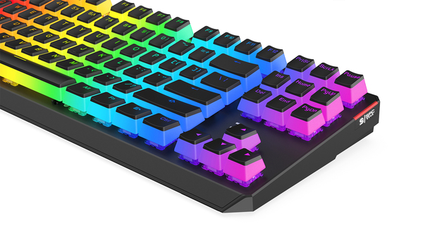 SilentiumPC Gear GK630K Tournament Kailh Red RGB Pudding - speltangentbord